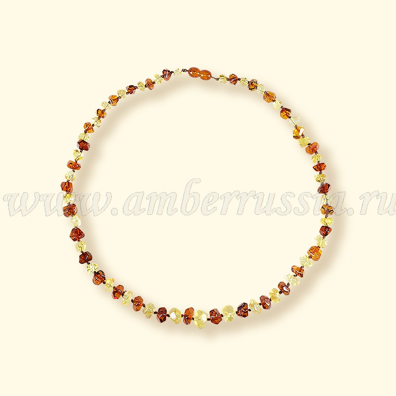 Бусы Янтарь